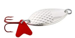 Блешня Spinnex (Польща) Perch 15 гр подвійна шумова срібло/срібло