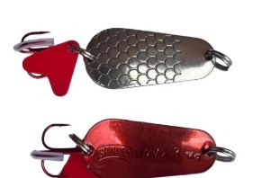 Блешня Spinnex(Польща) PIKE 14гр срібло/мідь