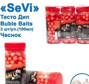 Повітряне тісто Sevi в дипе Buble Baits часник