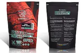 Прикормка INTERKRILL Premium Карась-Чісня-Чабрець 1кг