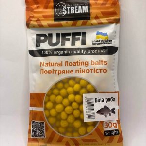 Воздушное пенотесто G.Stream Puffi 30г "Біла риба"