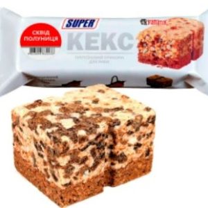 Super Кекс протеиновая прессованная прикормка Краб – Кукуруза (4 шт в упаковке)