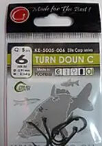 Гачки Gurza turn doun carp c № 6