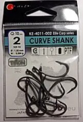 Гачки Gurza curve shank № 2