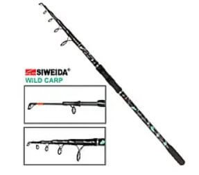Спінінг короповий телескопічний Weida Warpath 3,6 м up to 150g