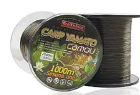 Волосінь коропова Bratfishing Carp MEGA camou 0,30 mm 300m