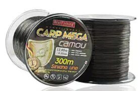 Волосінь коропова Bratfishing Carp MEGA camou 0,33 mm 300m