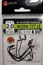 Гачки Gurza worm 777 le № 2/0