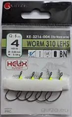Гачки Gurza worm 310 lehs № 4