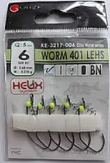 Гачки Gurza worm 401 lehs № 6