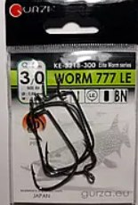 Гачки Gurza worm 777 le № 3/0
