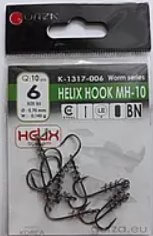 Гачки Gurza Helix Hook MH-10 № 6