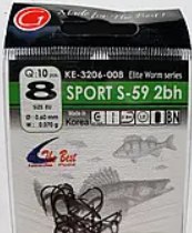 Гачки Gurza велике вухо sport s-59 № 8