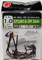 Гачки Gurza велике вухо sport s-59 № 1/0