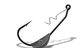 Гачки Gurza Easy Swim Bait Hook # 1/0 BN + 3.5 г 5 шт.