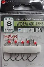 Гачки Gurza worm 401 lehs № 8