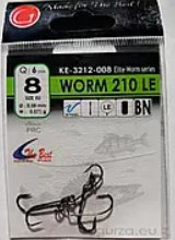 Крючки Gurza worm 210 le № 8