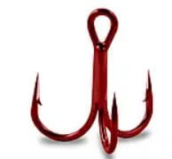 Трійник Gurza ROUND TREBLE ST-36 № 14 red