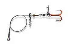 Сталевий повідець STINGER PIKE RIG ST36 ORuv № 2