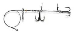 Сталевий повідець STINGER PIKE RIG DUO ST36 BC №3/0