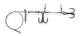 Сталевий повідець STINGER PIKE RIG DUO ST36 BC №2/0
