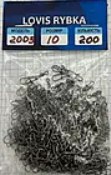 Карабін із вертлюгом американка 2005 No10 200 шт.