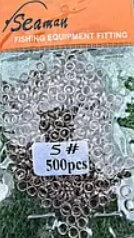 Заводні кільця 500шт № 5