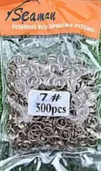 Заводні кільця 500шт № 7