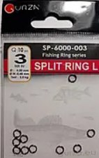 Заводні кільця split ring l №3