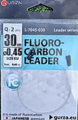 Флюорокарбоновий повідець Gurza 30 см 0.45 мм 9.6 кг
