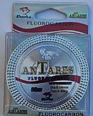 Волосінь Fluorocarbon Antares Shark 50 м 0.10 мм