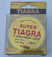 Волосінь fluorocarbon Tiagra 50м 0,18мм 9кг