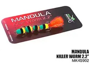 Мандула Killer Worm 4 сегмента 2,2" (MK4S902)