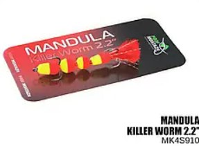 Мандула Killer Worm 4 сегмента 2,2" (MK4S910)