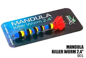 Мандула Killer Worm 5 сегментов 2,4" (MK5S901)