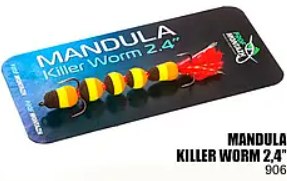 Мандула Killer Worm 5 сегментов 2,4" (MK5S906)