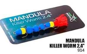 Мандула Killer Worm 5 сегментов 2,4" (MK5S914)