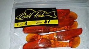 Силікон Predator 3" сьедобный "Gold fish" color 21