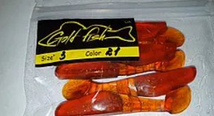 Силікон Predator 3" сьедобный "Gold fish" color 21