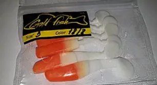 Силікон Predator 3" сьедобный "Gold fish" color 18/8