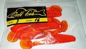 Силікон Predator 3" сьедобный "Gold fish" color 16