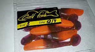 Силікон Predator 3" сьедобный "Gold fish" color 18/4