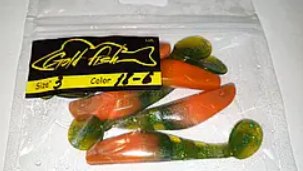 Силікон Predator 3" сьедобный "Gold fish" color 18/6