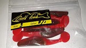 Силікон Predator 3" сьедобный "Gold fish" color 7/1