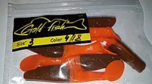 Силікон Predator 3" сьедобный "Gold fish" color 4/18