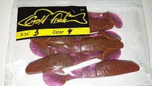 Силікон Predator 3" сьедобный "Gold fish" color 4