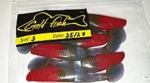 Силікон Predator 3" сьедобный "Gold fish" color 35/27