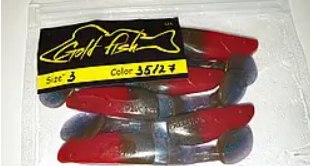 Силікон Predator 3" сьедобный "Gold fish" color 35/27