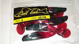 Силікон Predator 3" сьедобный "Gold fish" color 15/14