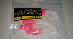 Силікон Predator 3" сьедобный "Gold fish" color 24/1